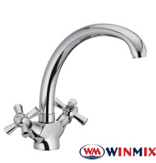 Смеситель для кухни ухо Winmix Premium Retro (Chr-273), Польша