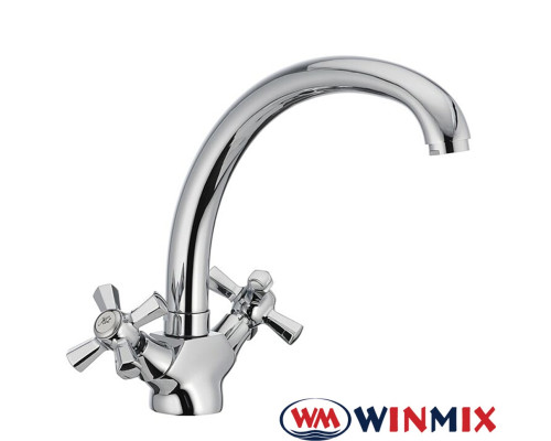 Смеситель для кухни ухо Winmix Premium Retro (Chr-273), Польша