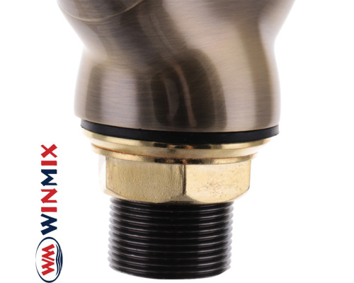 Змішувач для кухні ухо WINMIX Premium Retro Bronze (Chr-273), Польща
