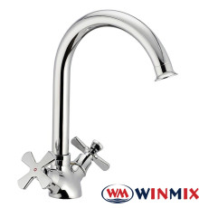 Смеситель для кухни ухо Winmix Premium Fobos (Chr-275), Польша