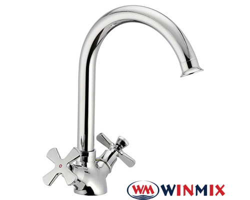 Смеситель для кухни ухо Winmix Premium Fobos (Chr-275), Польша