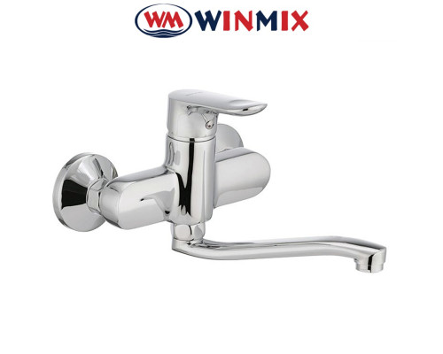 Смеситель для кухни от стены Premium Winmix Donna (Chr-005), Польша