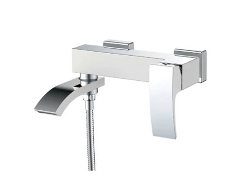 Смеситель для ванны с коротким изливом KB-41007-04 (Цвет хром и белый), Чехия