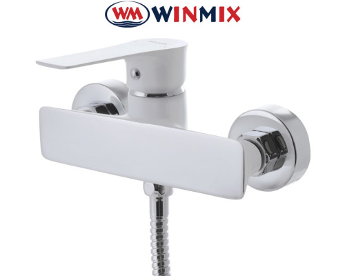 Змішувач для душової кабіни Winmix Premium EVA WHITE (Chr-003)