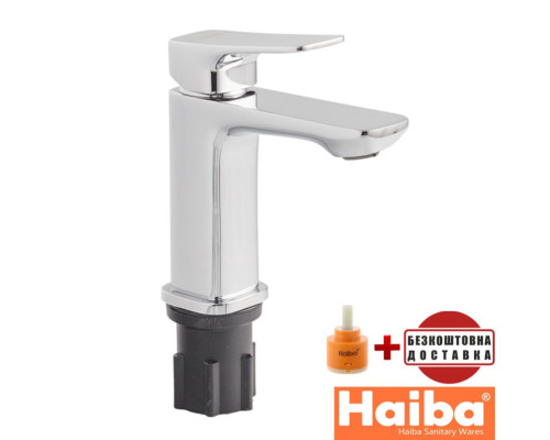 Змішувач для умивальника HAIBA Geneva NUT (Chr-001)
