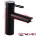 Змішувач для умивальника WINMIX Sus-001A Black (Chr-001-A), Польща (нержавіюча сталь)