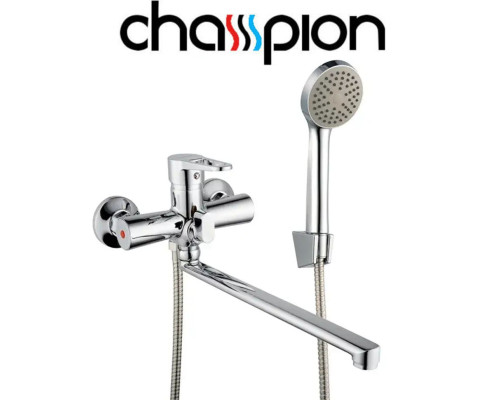 Смеситель для ванны длинный нос Champion PUD-006-045 Euro