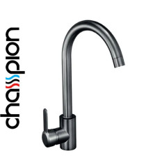 Смеситель для кухни Champion EZA-011 GRAPHITE, из нержавеющей стали