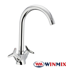 Смеситель для кухни ухо Winmix Premium Vesta (Chr-275), Польша