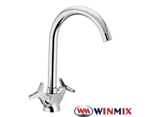 Смеситель для кухни ухо Winmix Premium Vesta (Chr-275), Польша