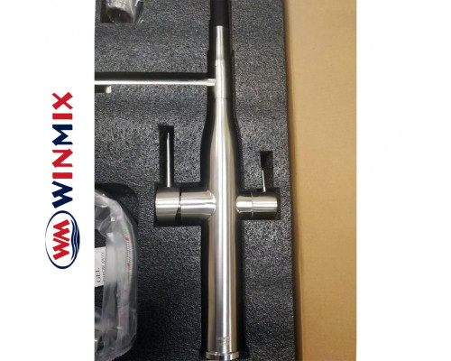 Змішувач для кухні Вухо з додатковим краном під осмос WINMIX VTM 021 (Chr-021), Польща (нержавіюча сталь)