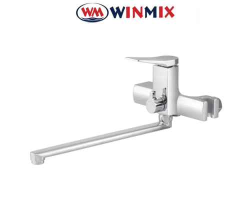 Змішувач для ванни довгий ніс Winmix Premium DEGAS EURO (Chr-006), Польща