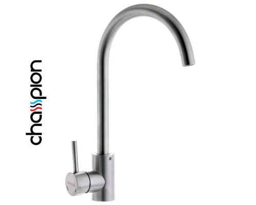 Смеситель для кухни Champion Sus-011, (нержавеющая сталь)