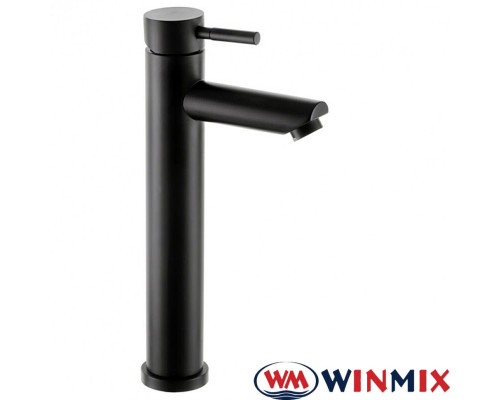 Смеситель для умывальника высокий WINMIX Sus-001 HIGH Black (Chr-001 HIGH), Польша (нержавеющая сталь)