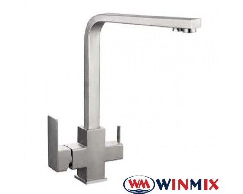 Смеситель для кухни Ухо под осмос WINMIX KUB 021 (Chr-021), Польша (нержавеющая сталь)