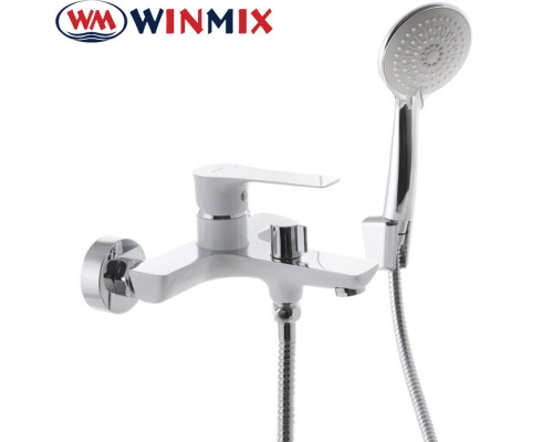 Змішувач для ванни Winmix "Premium EVA WHITE" (Chr-009), Польща (латунь)