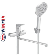 Змішувач для ванни довгий ніс Winmix Premium MATIS EURO (Chr-006), Польща