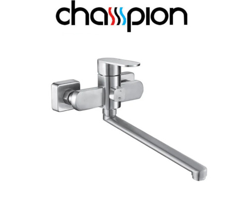 Смеситель для ванны длинный нос Champion AVA (Chr-006) EURO, SUS304 из нержавеюшей стали