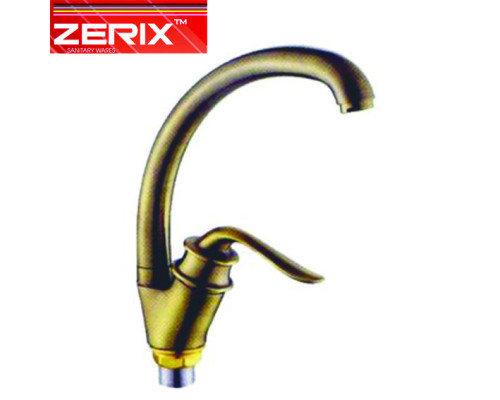 Змішувач для кухні Вухо ZERIX Z59219-2 BRONZE (бронза)