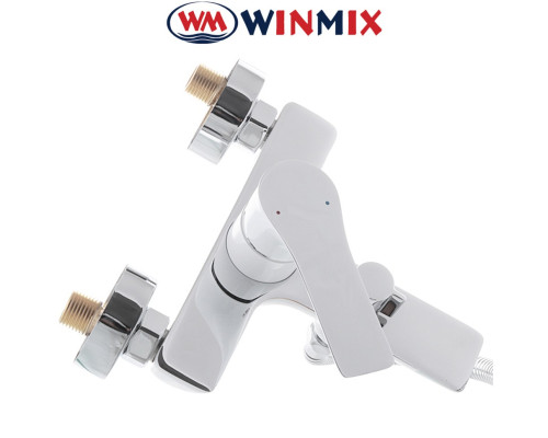 Змішувач для ванни Winmix "Premium EVA WHITE" (Chr-009), Польща (латунь)