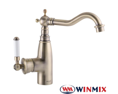 Смеситель для умывальника WINMIX Premium Vintage Bronze (Chr-001C), Польша