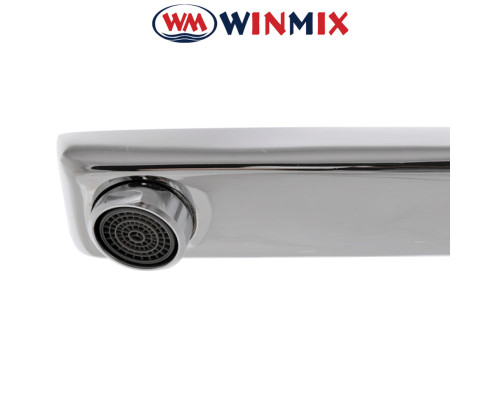 Смеситель для кухни Ухо на гайке Winmix Premium Kvadro (Chr-017), Польша