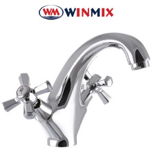 Смеситель для умывальника Winmix Premium Retro (Chr-161), Польша