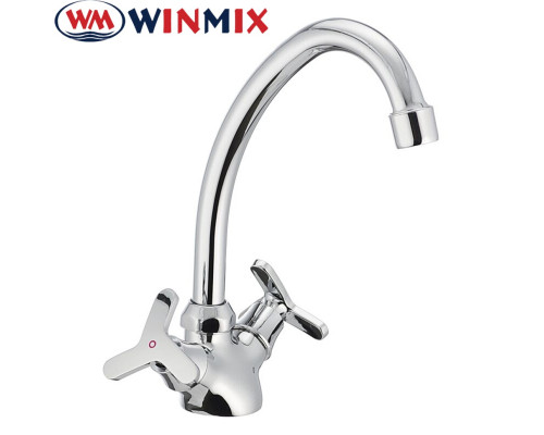 Смеситель для кухни ухо Winmix Premium Apollo (Chr-271), Польша