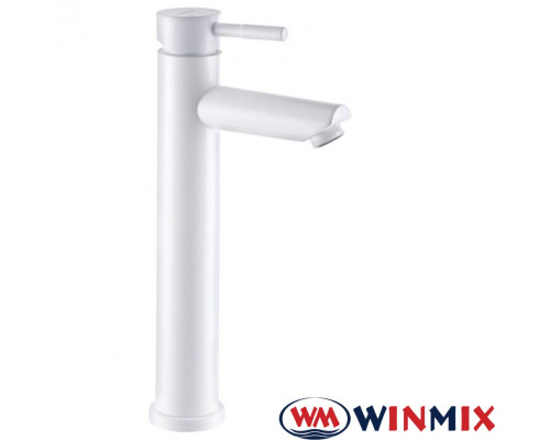 Змішувач для умивальника високий Winmix Sus-001 High White (Chr-001-H), Польща (нержавіюча сталь)