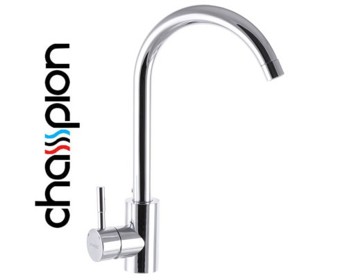 Смеситель для кухни Champion SUS-011 CHROME, из нержавеющей стали