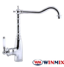 Смеситель для кухни Ухо на гайке Winmix Premium Vintage (Chr-011), Польша