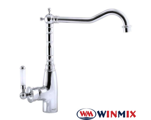 Смеситель для кухни Ухо на гайке Winmix Premium Vintage (Chr-011), Польша