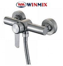 Змішувач для душової кабіни WINMIX FAN 003, Польща (нержавіюча сталь)