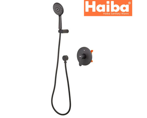 Смеситель для душа HAIBA Amanda Inner (Chr-003) Black