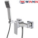 Смеситель для душкабины Winmix Premium Kvadro (Chr-003)