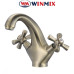 Смеситель для умывальника WINMIX Premium Retro Bronze (Chr-161), Польша
