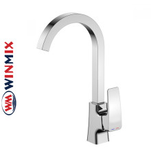 Смеситель для кухни Ухо на гайке WINMIX Premium Patrick (Chr-017), Польша