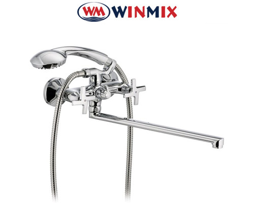 Змішувач для ванни довгий ніс Winmix Premium Galaxy Euro (Chr-140), Польща