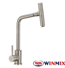 Смеситель для кухни Ухо WINMIX Sus 017 (Chr-017), Польша (нержавеющая сталь)