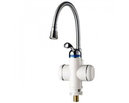 Электрический проточный водонагреватель  ELW 01-F с рефлекторным гусаком на мойку 3 кВт