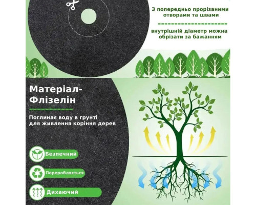 Круг приствольный AgroTeks Диаметр 80 см