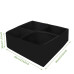 Клумба квадратная 60*60*30см Happy Garden 4 в 1