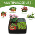 Клумба квадратная 60*60*30см Happy Garden 4 в 1