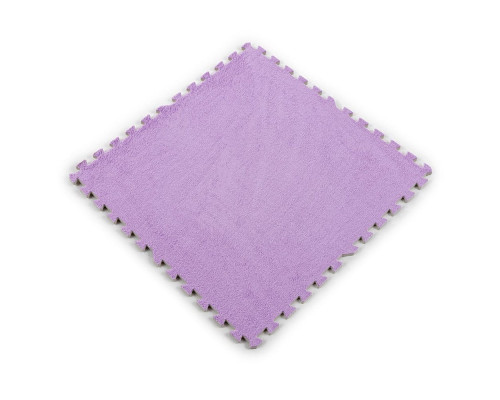 Підлога-пазл плюшевий ФІОЛЕТОВИЙ 60*60*1cm (D) SW-00002087