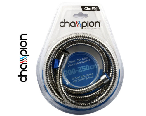 Шланг для душа растяжной CHAMPION F01 2,0 м