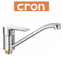 Змішувач для кухні ялинка на гайці 25см Cron Columbia (Chr-555)