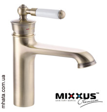 Змішувач для умивальника MIXXUS Premium Vintage Bronze (Chr-001A), Польща