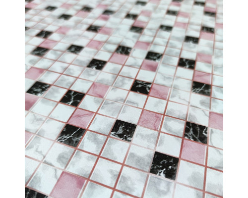 Самоклеющаяся пленка розовая мозаика 0,45х10м SW-00001233