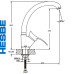 Смеситель для кухни Ухо на гайке HESBE Germes (Chr-777)