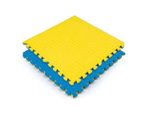 Напольное двустороннее покрытие YELLOW та BLUE 60*60cm*2cm (D) SW-00001845
